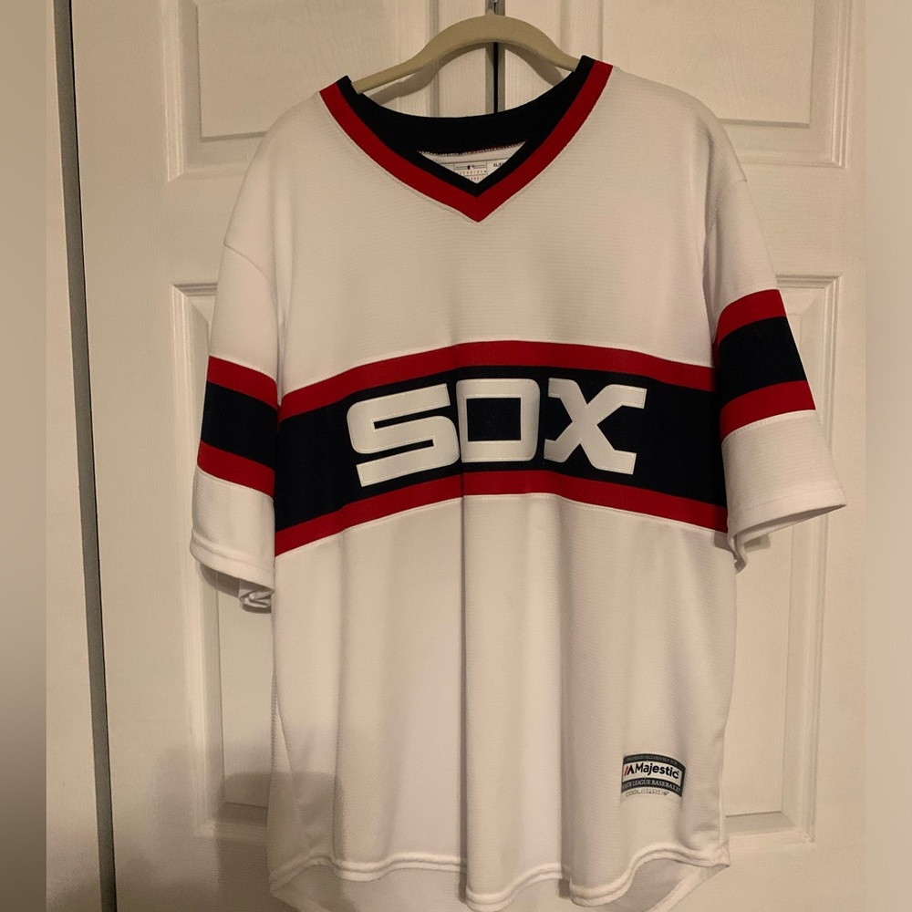 Majestic Chicago White Sox Moncada Jersey, XL, Good Condition